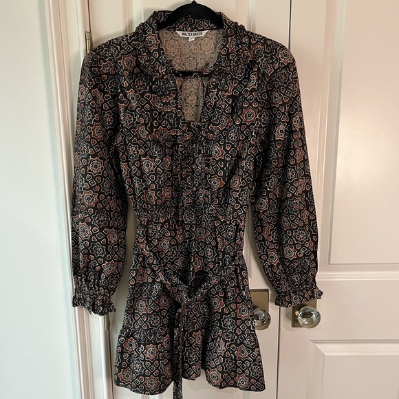 Walter Baker Cassie Dress Mosaic designer‎ size L large - Picture 5 of 13